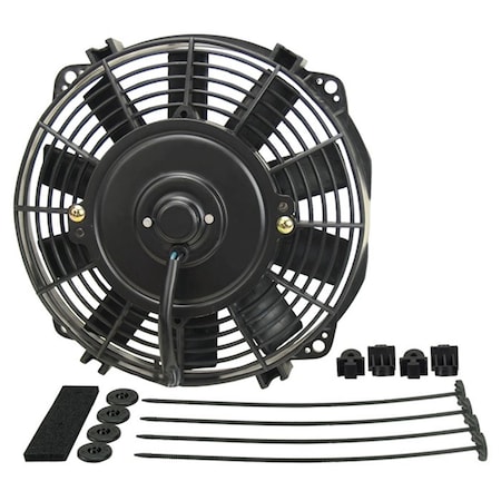 Derale 8 in. Dyno-Cool Straight Blade Electric Fan D65-16908